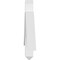 Ekena Millwork Bellingham Architectural Grade PVC Gable Bracket, 72"W x 12"H x 2"D x 6"F, 4/12 Pitch GBP072X12X0206BEL00 - alternate 5